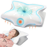 DONAMA Small Size Butterfly Grey Cervical Pillow